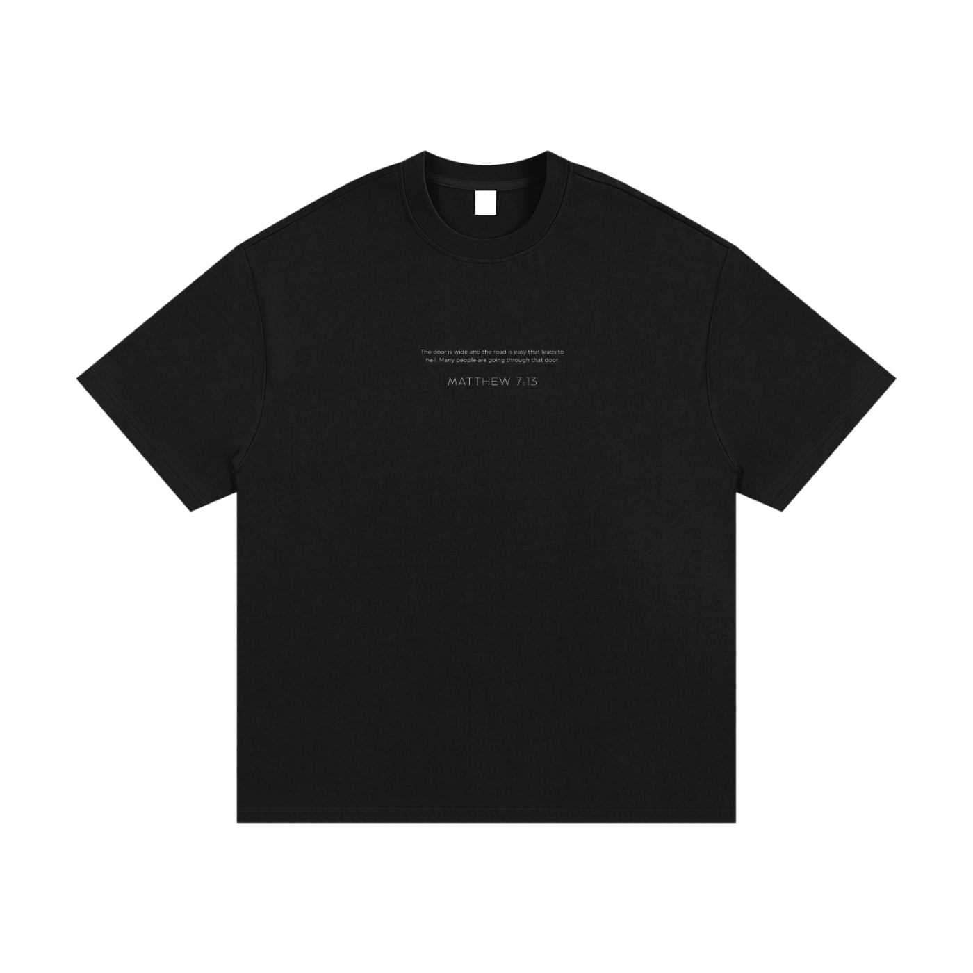 Essential Tell Hell No - Block Tee