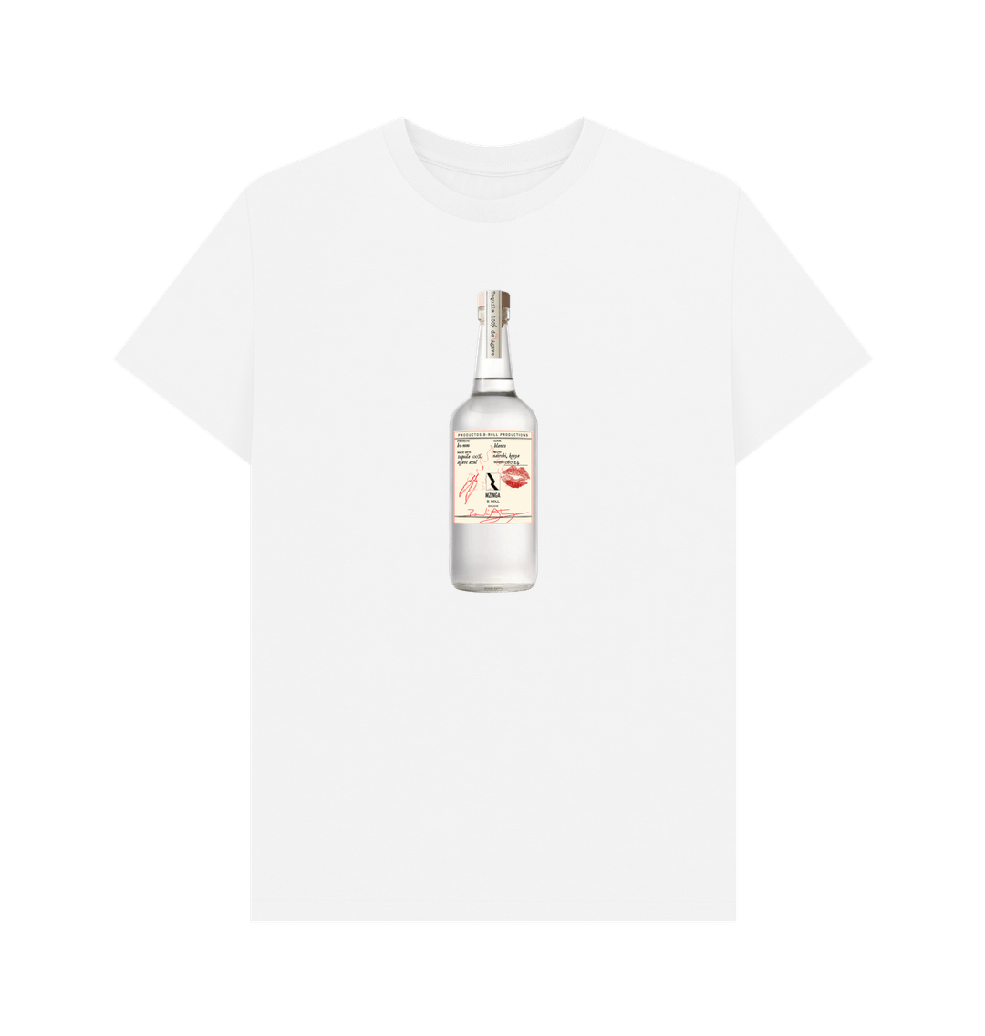 White Mzinga Bottle Tee